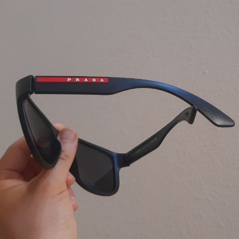 Linea Rossa Prada Black sunglasses